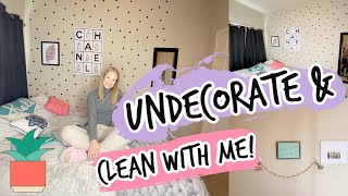 CLEAN WITH ME! | Undecorate & Redecorate My Room!