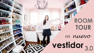 Room Tour vestidor 3.0 blogger Crimenes de la Moda