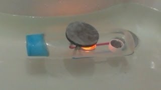 Самодельная парореактивная лодочка / How to build a tin pop pop boat