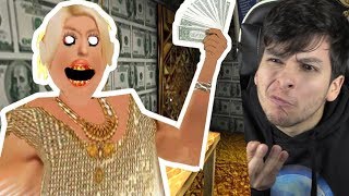 GRANNY TIENE MUCHO DINERO !! ¿PODREMOS ROBARLE? - Granny (Horror Game)