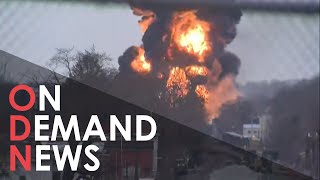 Ohio Train Derailment: Locals Forced to Flee TOXIC Explosion