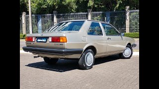 VW SANTANA CS 1986 COM AR E DH - LINDO E RARO!