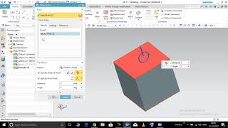 NX UNIGRAPHICS MOVE FACE COMMAND HINDI