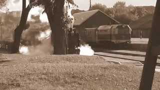 Siaurukas garvežys Kch4-332;  Lithuanian narrow gauge railway. Steam engine Kch4-332. УЖД в Литве.