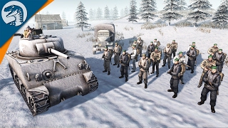 BRUTAL INVASION OF ITALIAN MOUNTAINS | B.E.F. MOD | Men of War: Assault Squad 2 Gameplay