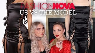 FASHION NOVA TRY ON HAUL | US VS THE MODEL | DUPETHAT ITSKANDL