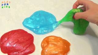 DIY. How to make Pearl Clay Slime Recipe