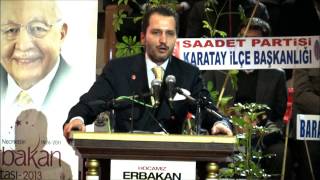 Dr. Fatih Erbakan "Anma Değil II. Kırk Yıla Başlangıç" Konya