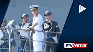 Japanese ship Osumi, nasa PHL para sa 3-day Goodwill Visit
