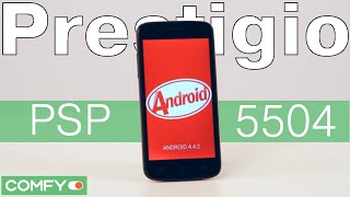 Prestigio PSP 5504 DUO - доступный смартфон среднего уровня - Видеодемонстрация от Comfy