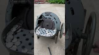 100+ Years Old Mechanical Coin Sorter #coin #vintage