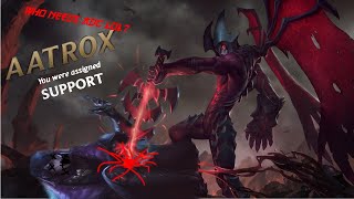 Aatrox (Support) VS Aphelios [NOT CLICKBAIT]