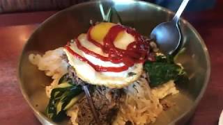 korean food | spicy seafood noodle, grilled beef ribs pasta