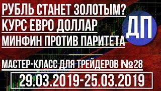 РУБЛЬ СТАНЕТ ЗОЛОТЫМ КУРС ЕВРО ДОЛЛАР МИНФИН ПРОТИВ ПАРИТЕТА
