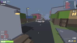 50-0 FFA Littletown with SMG | Krunker.io