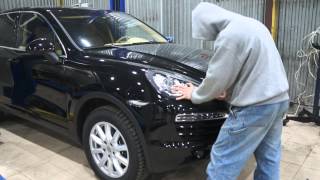 Защита фар от воровства Porshe Cayenne, VW touareg.
