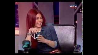 لقاء مثير مع هيفاء وهبى فى برنامج هيدا حكي