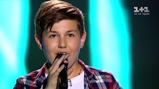 Денис Родин "Love runs out" – выбор вслепую – Голос. Дети 3 сезон
