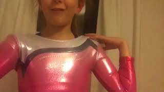 Trying on gymnastic leotards from ZONE