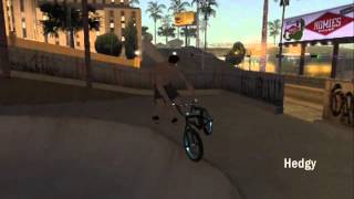 GTA San Andreas Hedgy's Bmx Mod 2014 - test 2