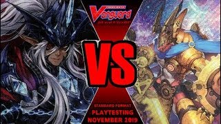 Shadow Paladin Vs Gear Chronicle - Cardfight Vanguard Standard Playtesting November 2019
