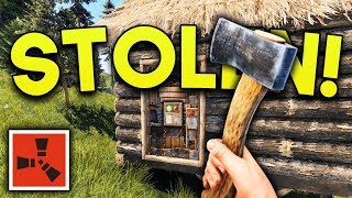 GOT THEIR DOOR CODE! - Rust SOLO Survival #6