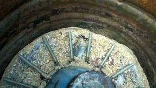 Selbstbau Brikettpresse auf Holzspalter-Basis 2