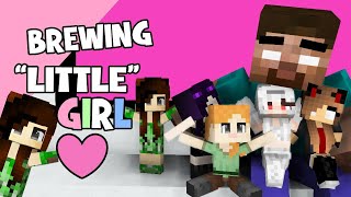 Monster School : Brewing Little Girl Challenge - MineCraft Animation