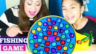Fishing GAME Family FUN!! LOL | B2cutecupcakes