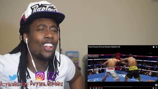 Manny Pac made Lucas propose!!! Manny Pacquiao VS Lucas Matthysse Highlights REACTION