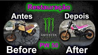 Restauração da Yamaha PW50