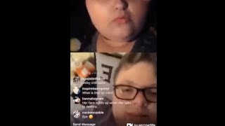 Amberlynn Reid Instagram Live 8/9/2018--Destiny Shades The Bra, Online Therapist?