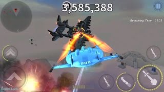 Gunship Battle: FLYING PANCAKE in RaidMission!!! [HD]