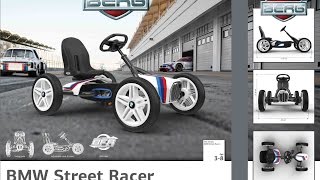 BMW Street Racer - инструкция по сборке веломобиля