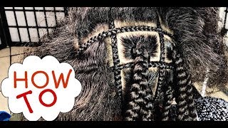 #294.  24 PINEAPPLE BOX BRAIDS