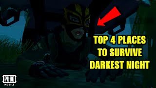 PUBG MOBILE NEW UPDATE 0.13.0 : TOP 4 PLACES TO SURVIVE IN DARKEST NIGHT MODE | EP - 3 Rozhok
