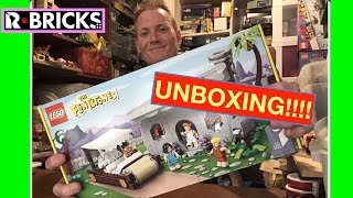 UNBOXING LEGO IDEAS 21316 LOS PICAPIEDRAS !!! EN ESPAÑOL!! LOS FLINTSTONES!!!