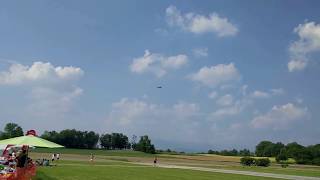 Huge $35000 1/3 scale Twin Turbine RC Jet crash and explosion