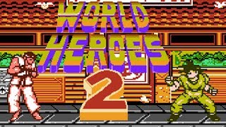 World Heroes 2 (Unl) (NES Pirate) - NES Longplay - Ryu Walkthrough (NO DEATH) (FULL GAMEPLAY)