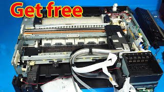 Get free components spare parts from a broken printer