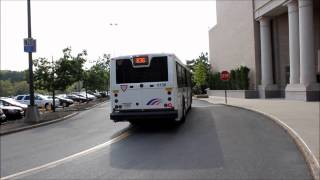 NJ TRANSIT ( Veolia ) Bus EXCLUSIVE : NABI 416.15 #6138 on the 836 at Freehold Raceway Mall