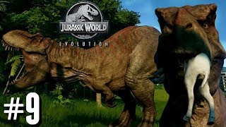 "WE HAVE A T-REX!" - Jurassic World Evolution - Part 9