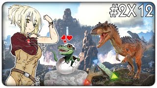 IL CUCCIOLO DI T-REX E A CACCIA DI ALLOSAURI SULL'ISOLA VOLANTE | Ark Survival Evolved - ep. 2x12