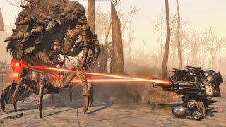 Fallout 4: Testing Automatron Robot Creation against various enemies