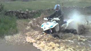 juan masa con el quad. miajadas
