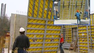 Çerçeveli panel kalıp sistemi Doka Framax Xlife