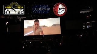 Star Wars Episode IX: The Rise Of Skywalker Celebration Chicago Trailer Reaction| Crowd Reaction!