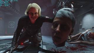 Wolfenstein II: The New Colossus - Убийство и похороны Кэролайн Беккер (Полное прохождение)