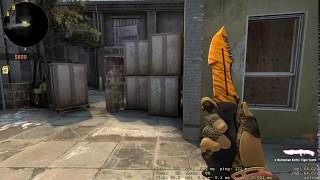 CS:GO - Huntsman Knife | Tiger Tooth (Factory New) Showcase