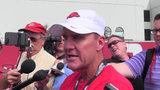 Chad Morris previews Eastern Illinois, talks gameday attire